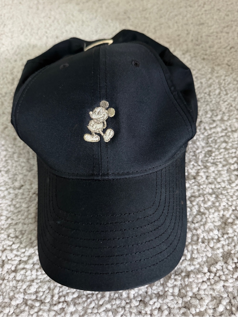 Disney Parks x Nike Legacy91 Dri-FIT Mickey Mouse Black Adjustable Hat Cap